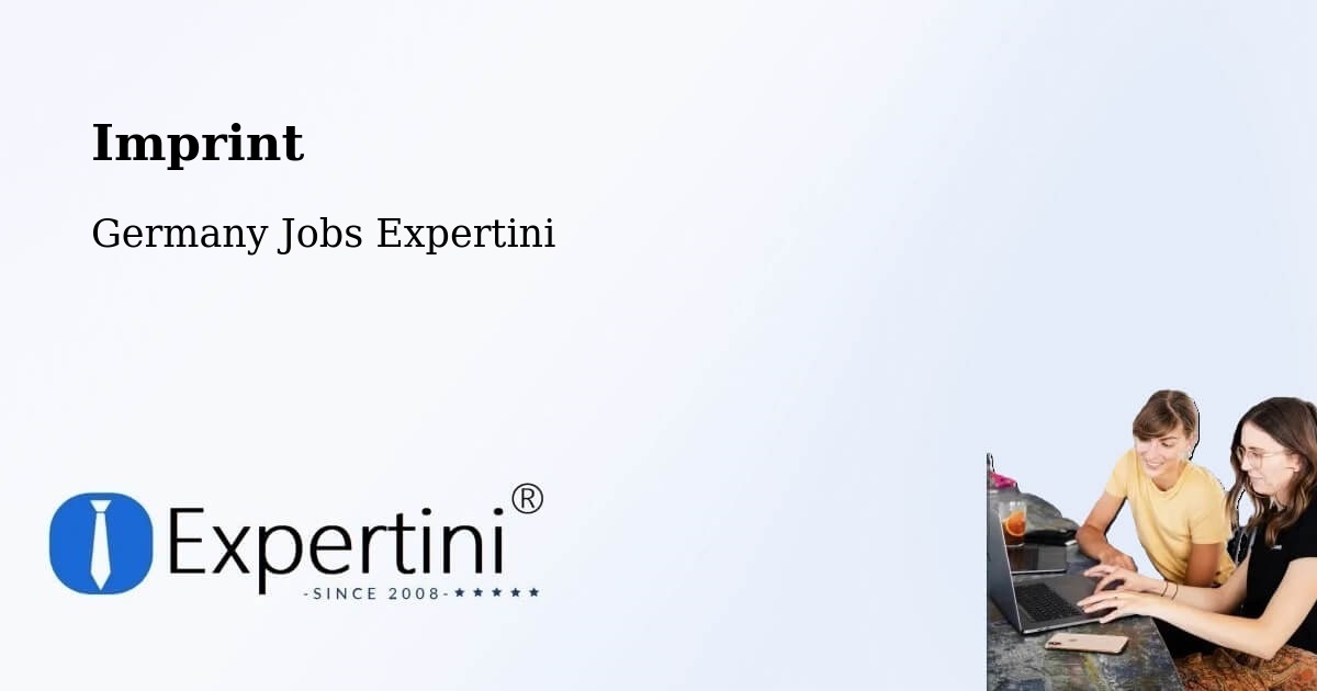 Imprint – Upper Bavaria - Germany Jobs Expertini