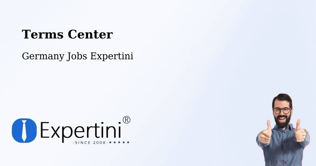 Terms of Service – Upper Bavaria - Germany Jobs Expertini